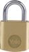 Yale - Messing hangslot - 20 mm - Standard Protection - 4 stuks