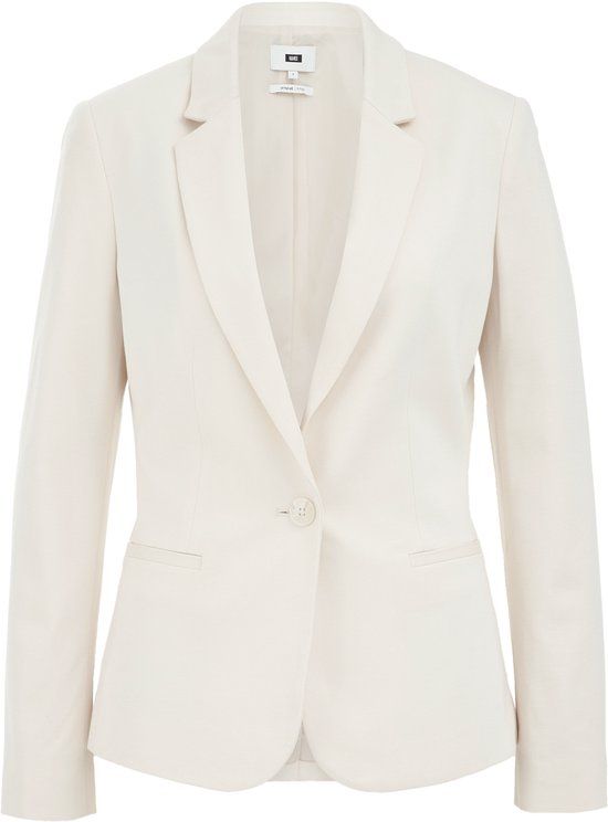 WE Fashion Dames getailleerde jersey stretch blazer
