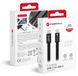 Forcell câble USB-C vers USB-C, F-Energy, QC4.0, PD 5A, 240W, Cafule, plat, 1,2 mètre, noir, CCFN23