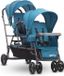 Joovy Big Caboose Graphite - Landau triple - Turquoise