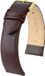 HIRSCH Osiris M Brown Shiny Calf 20/18mm Horlogeband Leer Unisex Volwassenen Bruin