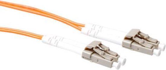 ACT RL9525 Glasvezel Patchkabel Duplex LSZH - LC/LC 50/125µm OM2 - 25 meter