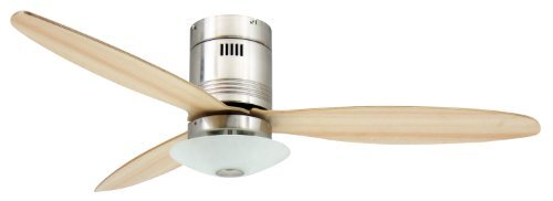 AireRyder Aero Plafondventilator met verlichting en afstandsbediening, 132 cm, voor ruimtes tot 25 m²