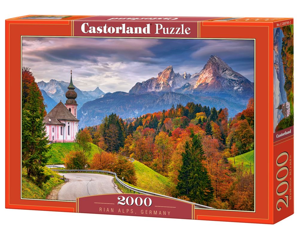 Castorland Autumn in Bavarian Alps - 2000 stukjes Puzzel