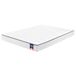 VASAGLE Matras, 140 x 200 cm, Tweepersoonsmatras van gel-traagschuim, Medium Stevig, H3, 7-zone ondersteuning, Ademend, Afneembare, Machinewasbare hoes, 16 cm Dik, Wit RMZ114W101