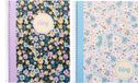 Kangaro Ancor Spiraalblok B'LOG FLOWERS A5 vierkant 5mm HC 80v 90gr krimpen 2st.