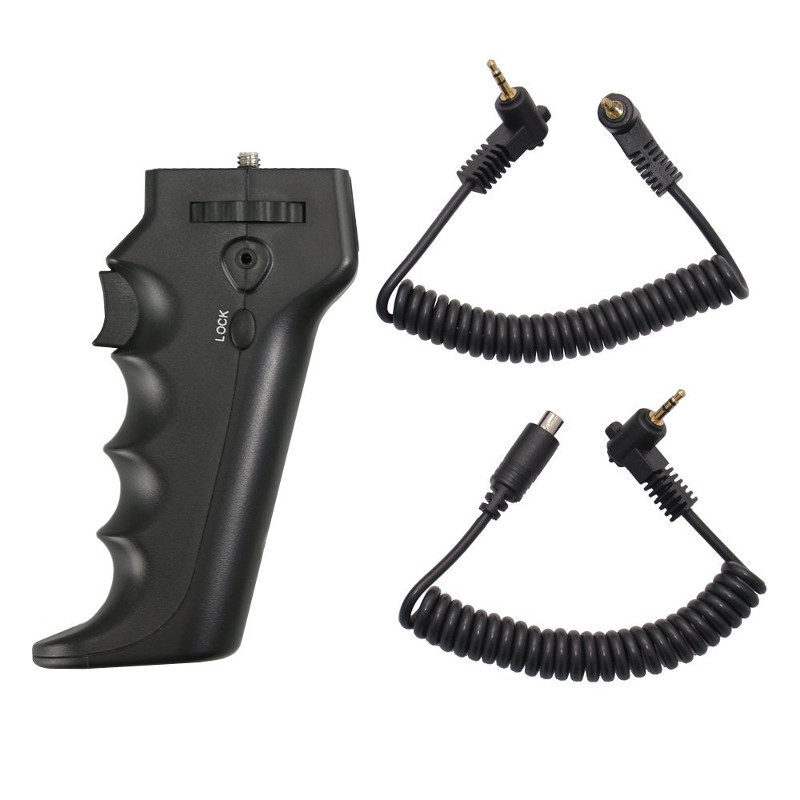 JJC Remote HR-DV Handle Pistol Grip