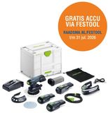 Festool Accu-Excenterschuurmachine Etsc 125 3,0 I
