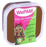WePAM PFW7596-145 Boetseerklei, luchthardend, 145 g, chocolade