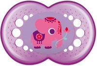 MAM Baby Dummy Original 6+ Silicone Pink