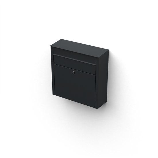 Geroba Wandbrievenbus Seina RAL9005