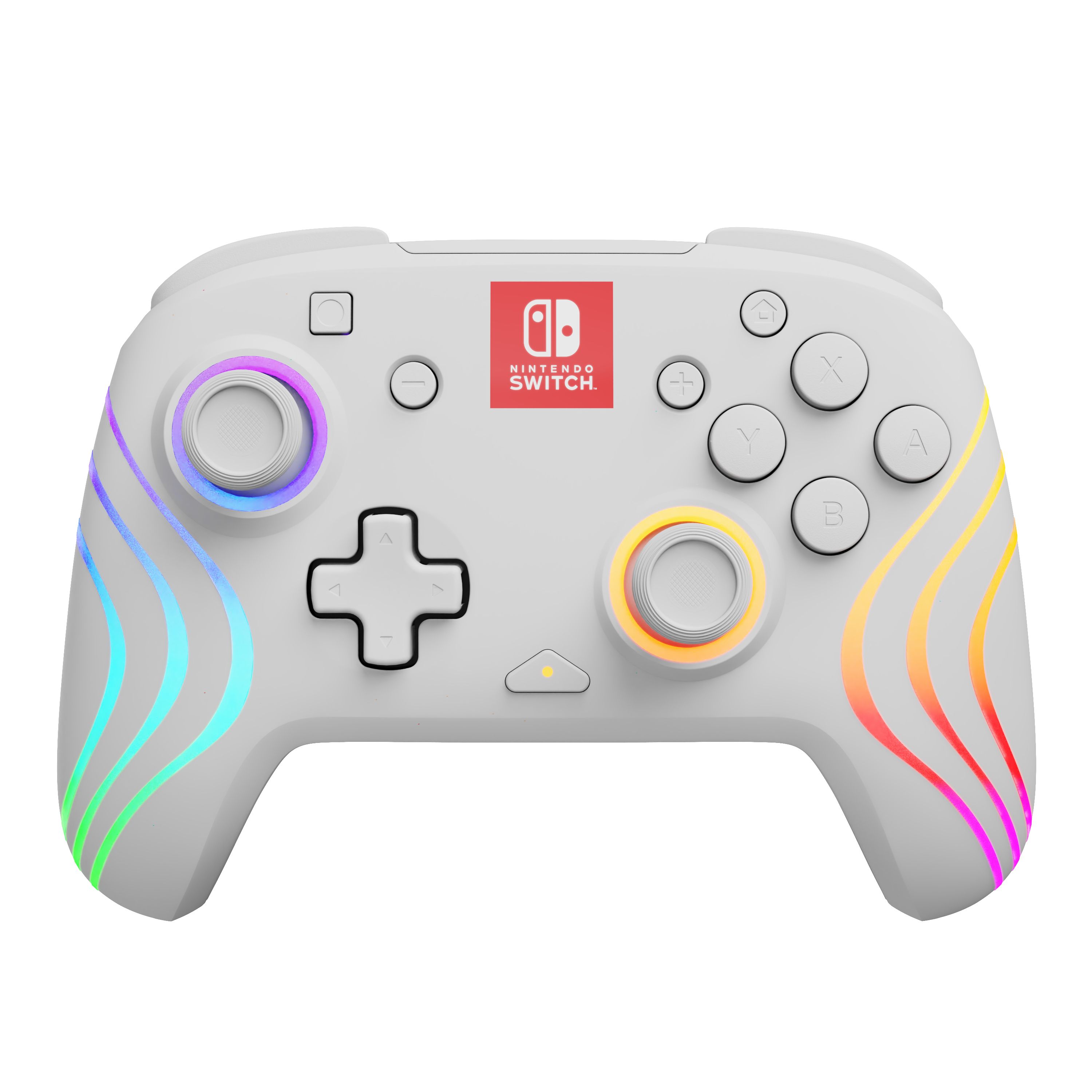 PDP Afterglow Wave Draadloze Controller - Wit - Nintendo Switch/OLED