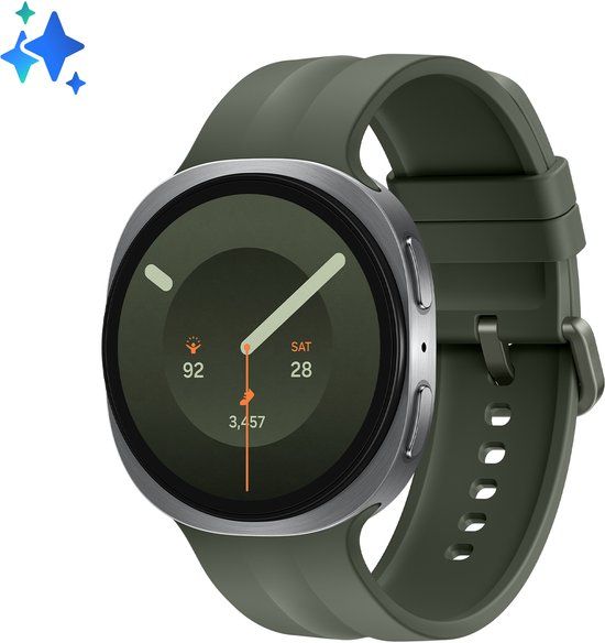 Samsung Galaxy Watch 9 Zilver/Groen 44mm