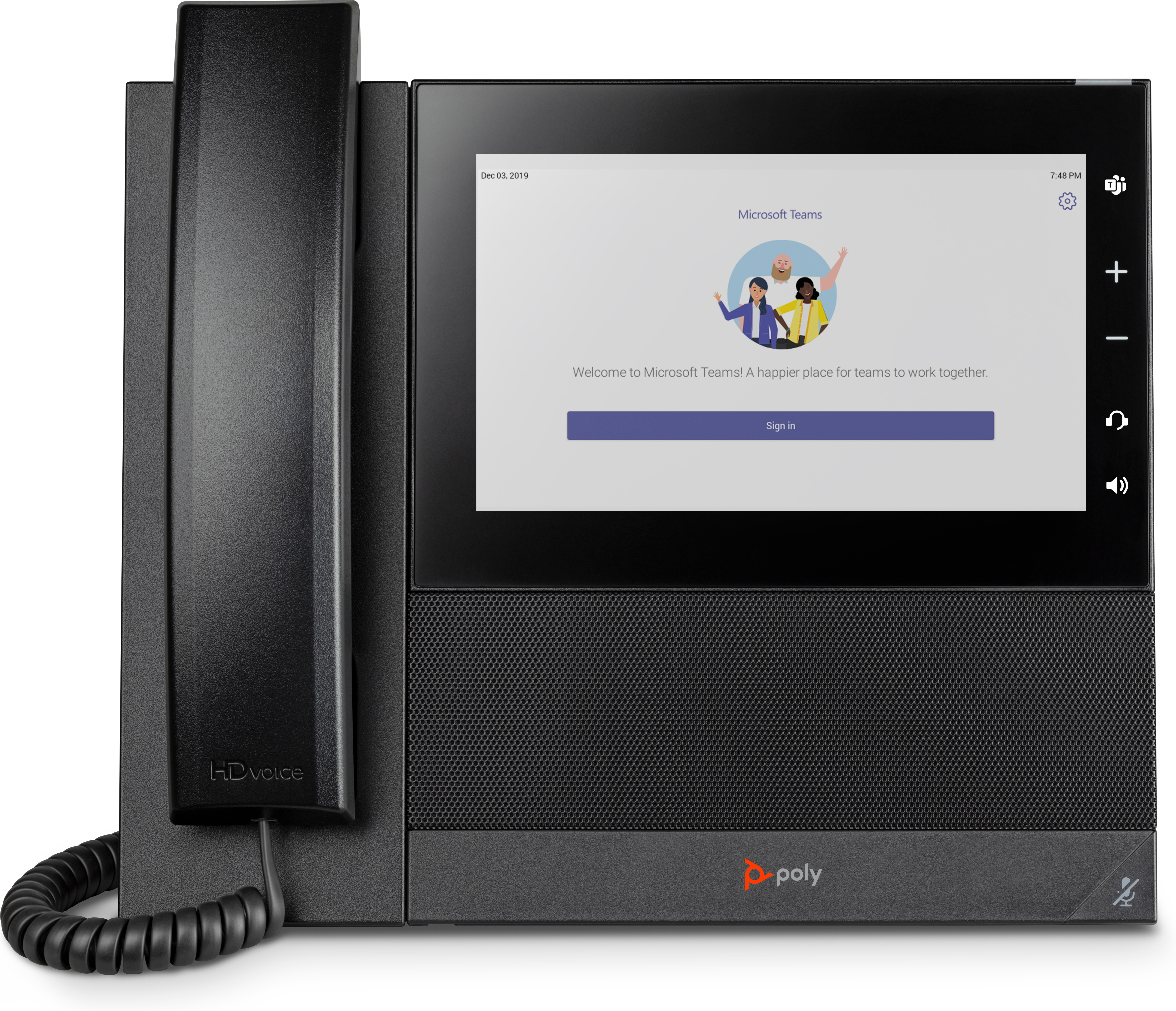 POLY   CCX 600 Business Media Phone voor Microsoft Teams met PoE-ondersteuning