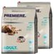 PREMIERE Meat Menu droogvoer kat Adult Zalm 2x10 kg