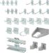 KS Tools Serie - Set van Haken voor Geperforeerde Platen - 28 Stuks
