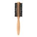 GYADA COSMETICS, ronde borstel, groot, ideaal voor lang en middellang haar, antistatisch, hoge temperatuurbestendigheid, ergonomische handgreep van beukenhout