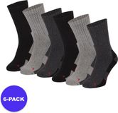 Apollo Thermo Wandelsokken Grijs Maat 39/42 6-Pack