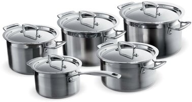 Le Creuset Magnetik Pannenset - 5 Delig - RVS