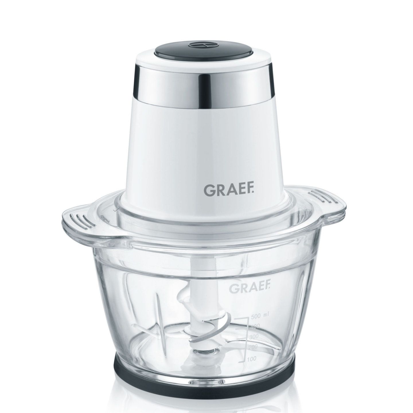 Graef CH501EU elektrische hakmolen - 1 l - 500 W - Wit