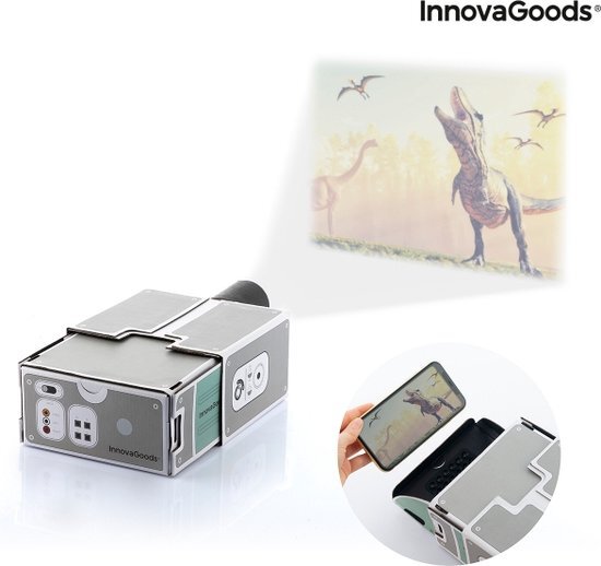 Innovagoods Mini Beamer - Projector - Mini Beamer Smartphone - Mini Projector - Mini Beamer Projector