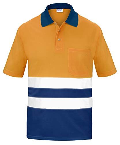 Vesin 3016CM-NFAM-XS Poloshirt A. V. Bicolor mouwen C Coolmax L3000