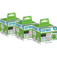 DYMO Verwijderbaar Etiket 32x57mm 1000 stuks 3-pack