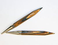 Prym Houten Breinaald Tips 12.8cm - Verlengstukken voor Rondbreinaalden
