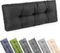 Garronda Coussin de dossier 120x45 cm anthracite