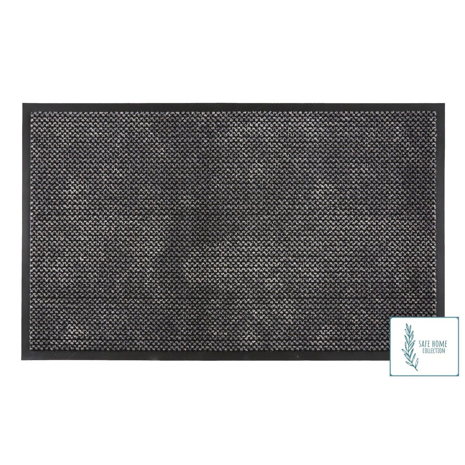 MD-Entree Finn Antibacteriële Schoonloopmat - 75 x 120 cm - Grijs