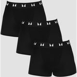 MP Boxershorts voor Heren - Zwart (3 stuks) - M
