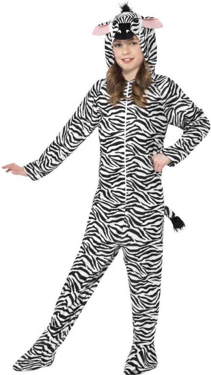 Smiffys Zebra pakje kind - Maat L