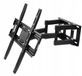 KRAFT&DELE Support mural TV pivotant 32-65 pouces, 40kg, VESA 600x400mm