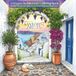 Santorini Dream: A Greece Architecture Coloring Book for Teens and Adults