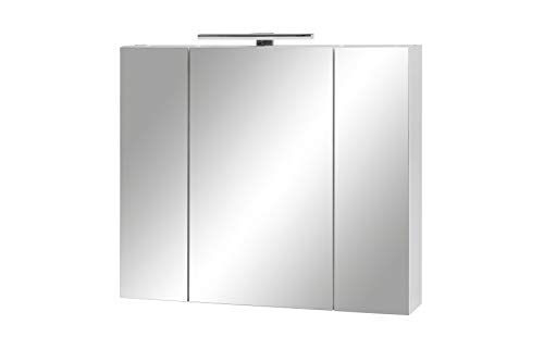 Schildmeyer Limone Spiegelkast - Mat Wit - 80x70.7x16cm
