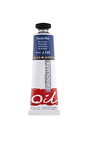 Daler Rowney Graduate Olieverf - 38 ml - Pruisisch Blauw