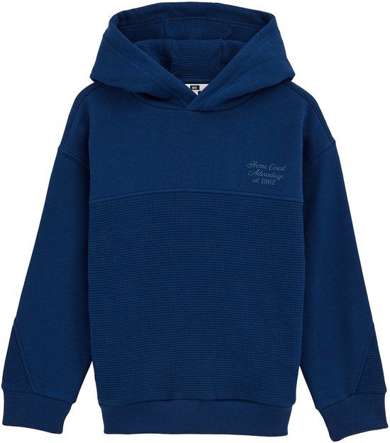 WE Fashion Jongens hoodie met structuur
