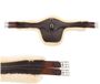 Kavalkade Paardensingel met lamsleder Excellence - Bruin/Zwart, Leer/Schapenwol, 130 cm