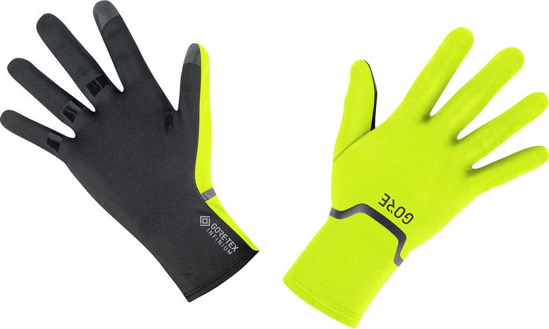 Gore Wear M Gore-Tex Infinium fietshandschoenen geel/zwart - Maat: -