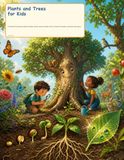 Plants and Trees for Kids: A Colorful First Science Guide to Seeds, Roots, Leaves, Flowers, Fruits, Forests, Pollination, and Plant Life Cycles