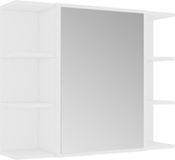vidaXL Badkamerspiegelkast 80x20,5x64 cm bewerkt hout wit