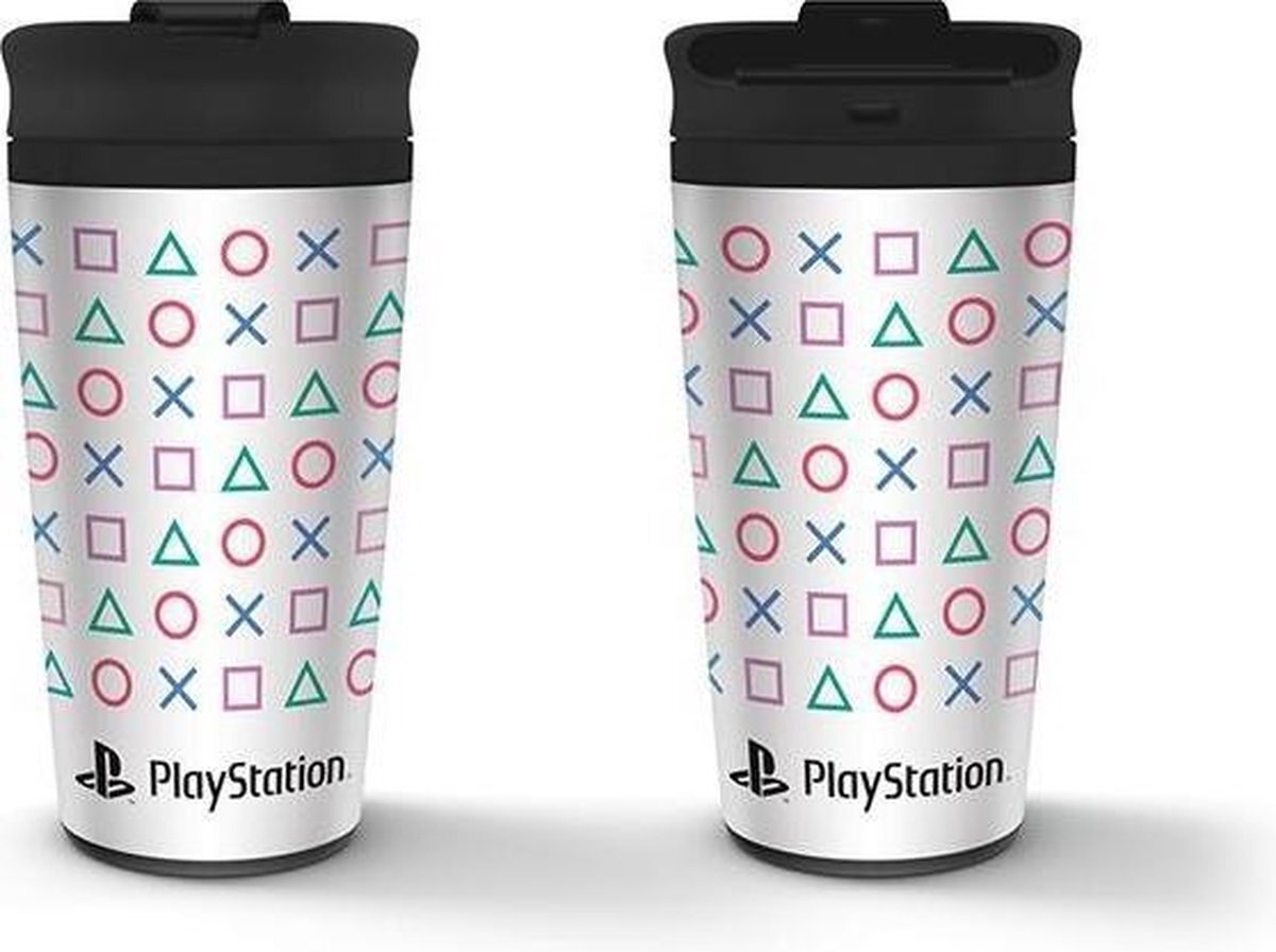 Pyramid International Playstation (Shapes) Travel Mug MERCHANDISE