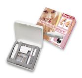 Bausch 0375Licht Elektrisch manicure-/pedicureapparaat met rondom licht en borgschroef, 5 opzetstukken