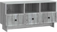 vidaXL TV-kast met lade Grijs sonoma 102 x 34,5 x 50 cm Bewerkt hout