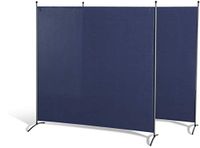 Grasekamp 2 stuks scheidingswand 180 x 180 cm blauw