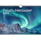 Polarlichtmagie DIN A4 kalender voor 2024 hemel en noorderlicht polarlichten - Seelenzauber