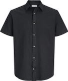 Jack &amp; jones Jack & Jones Heren Overhemd regular fit Zwart XL Volwassenen