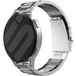 Strap-it Gard Pro Health Smartwatch 2+ luxe stalen schakel band (zilver)