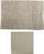 MSV Tapis de douche antidérapant et tapis essuie-pieds - Ensemble salle de bain Sevilla - caoutchouc/microfibre - beige