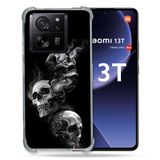 Cokitec Xiaomi 13T / 13T Pro Triple Doodshoofd Versterkte Hoes